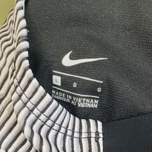 NIKE Women Tankini XL Black Grey White Size L NWT - Picture 10 of 12